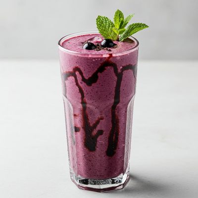 Black Current Milk Shake